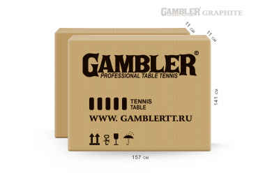 Стол теннисный GRAPHITE